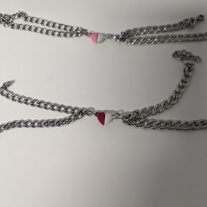 Couple's set magnetic bracelet